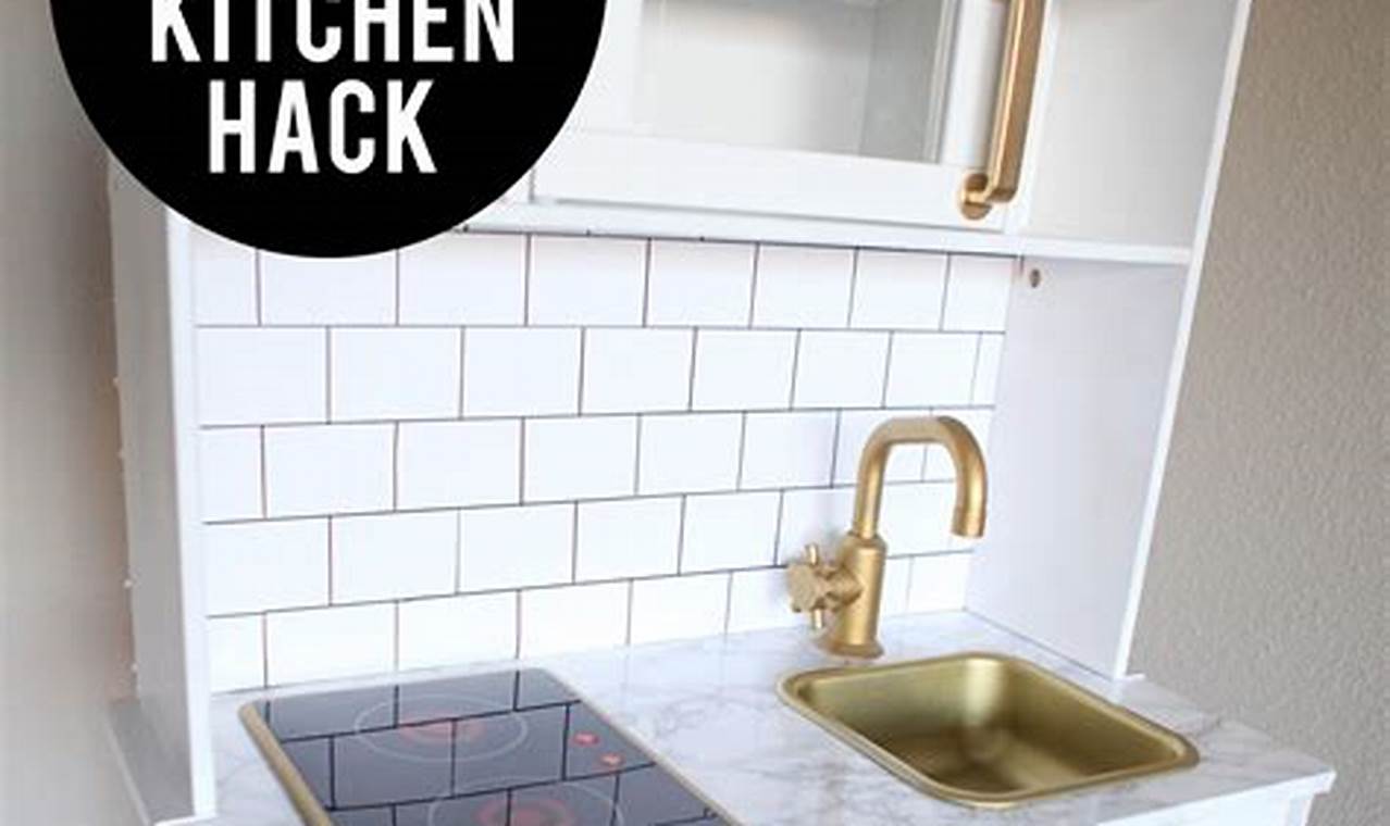 Easy DIY Play Kitchen Ideas: Build Their Dream! | The DIY Hub: Creative Crafts, Repairs & Life Hacks