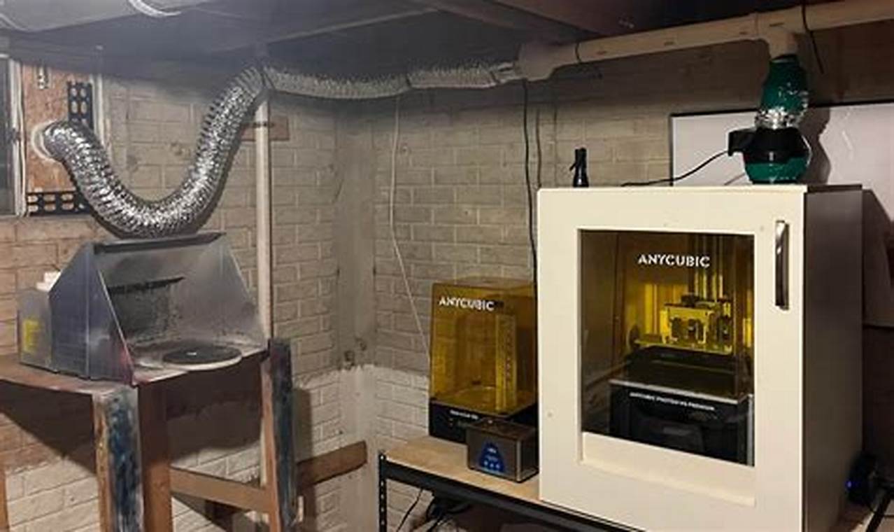 DIY Safe: Garage Ventilation System for Resin Printer Setup | The DIY Hub: Creative Crafts, Repairs & Life Hacks