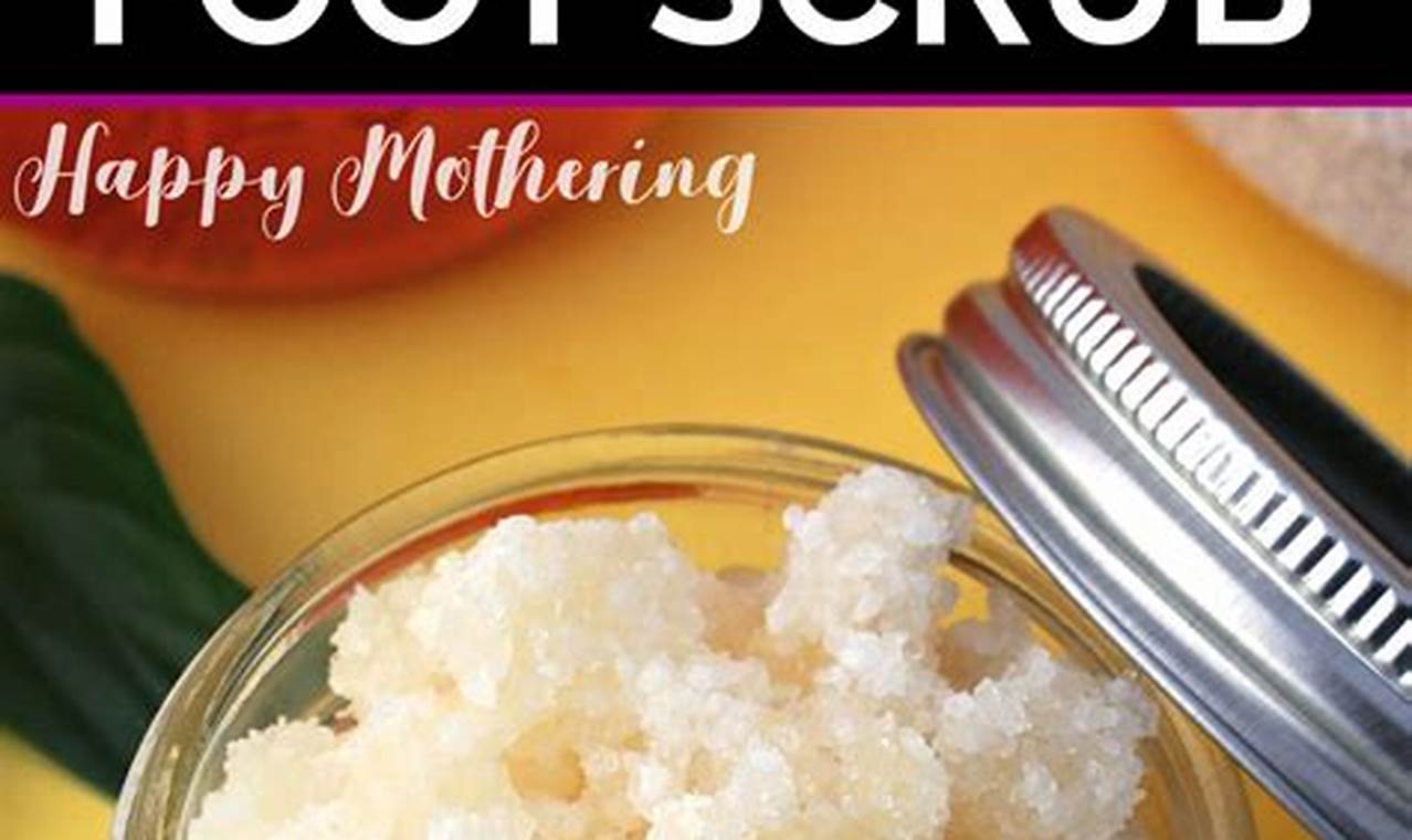 Easy DIY Foot Scrub: Get Soft Feet Today! | The DIY Hub: Creative Crafts, Repairs & Life Hacks