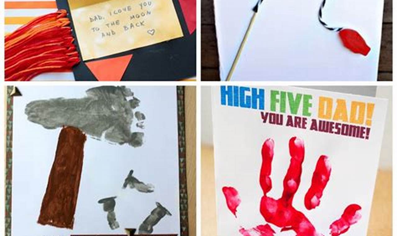 Easy DIY: Father's Day Cards DIY Ideas He'll Love! | The DIY Hub: Creative Crafts, Repairs & Life Hacks