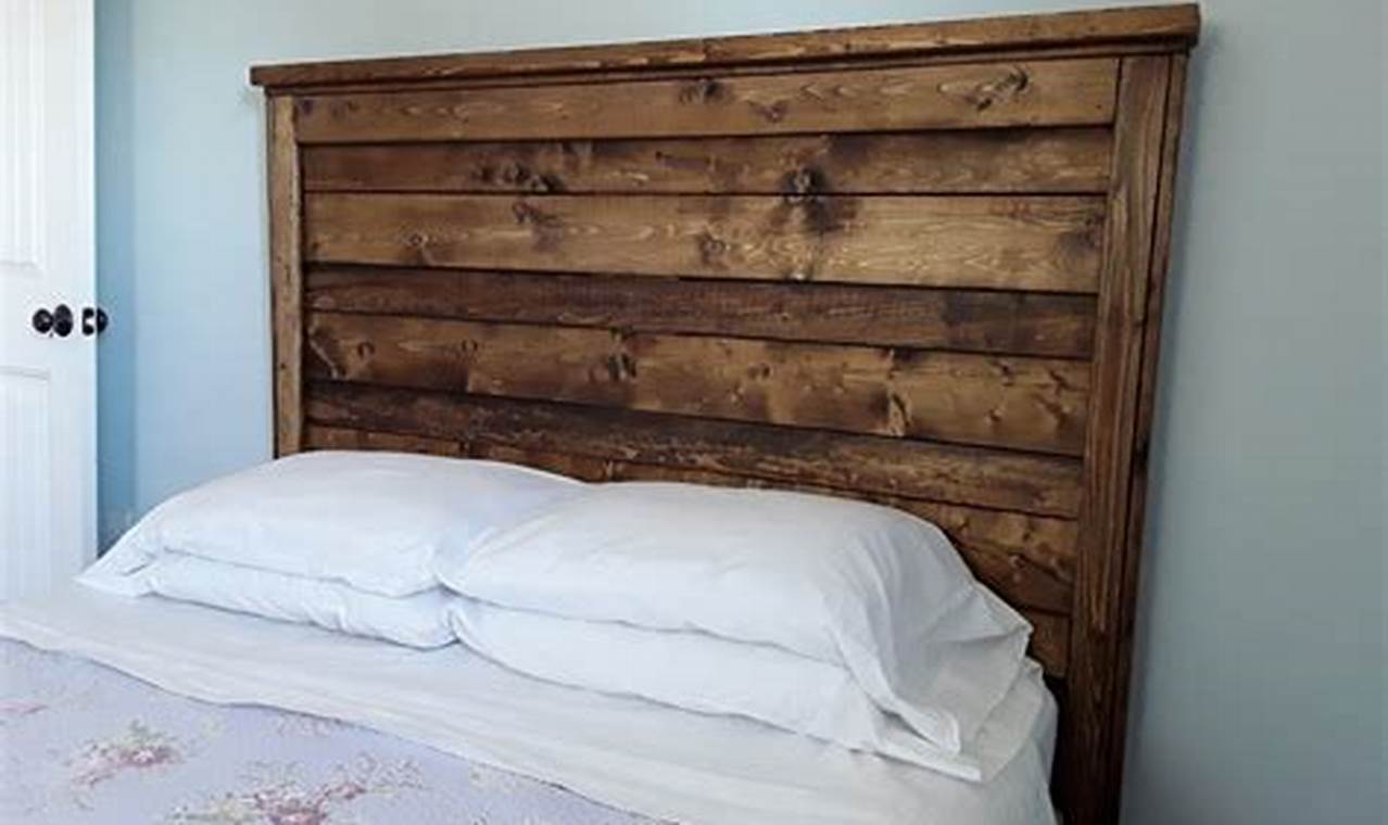 Build a DIY Queen Headboard: Easy Plans & Ideas | The DIY Hub: Creative Crafts, Repairs & Life Hacks