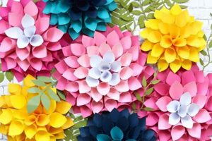 Easy DIY Paper Flowers: Craft Beautiful Blooms | The DIY Hub: Creative Crafts, Repairs & Life Hacks
