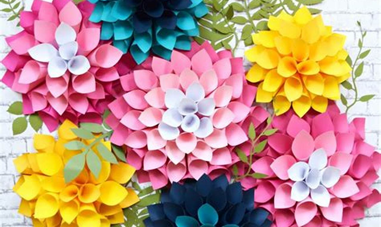 Easy DIY Paper Flowers: Craft Beautiful Blooms | The DIY Hub: Creative Crafts, Repairs & Life Hacks