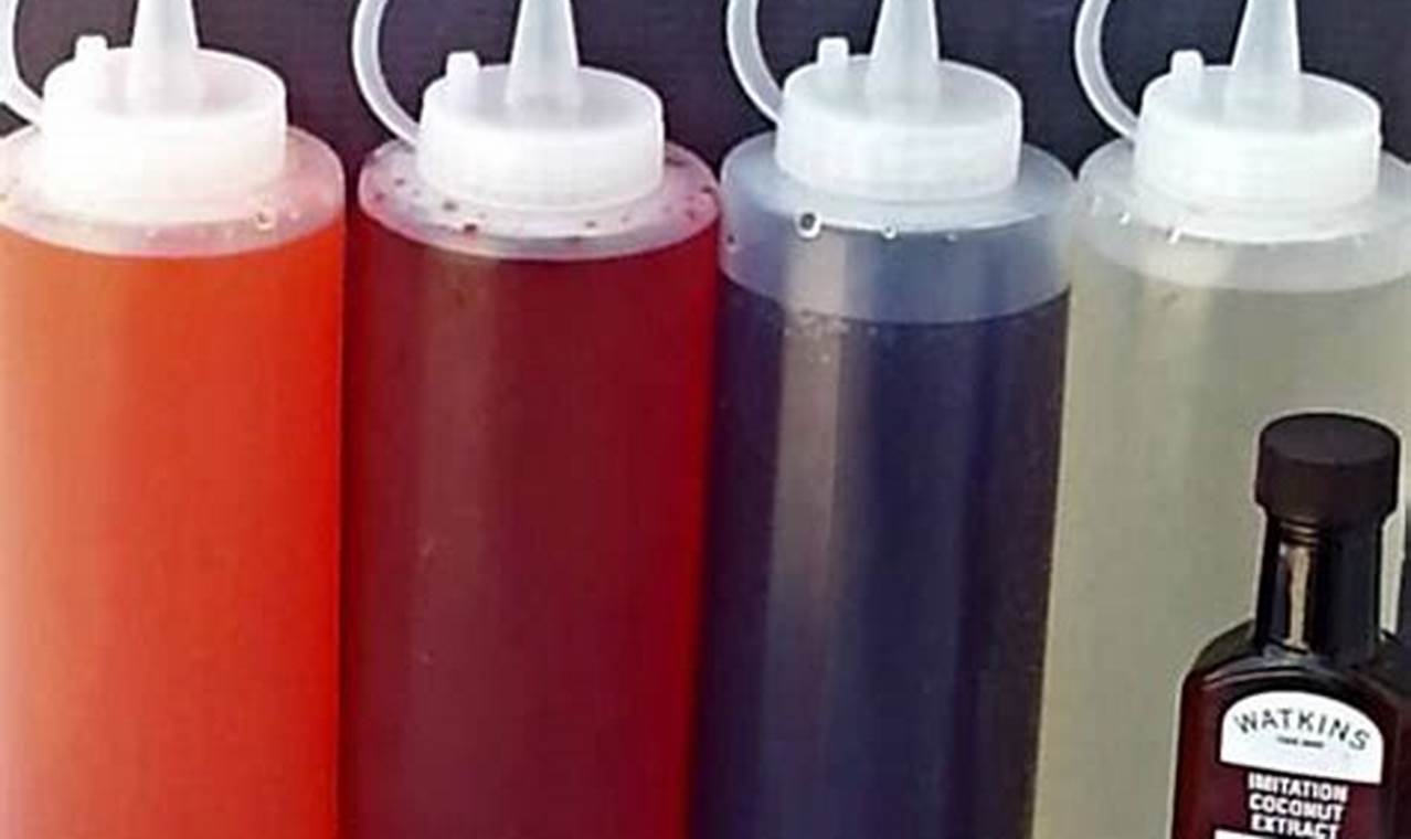 Easy DIY Snow Cone Syrup Recipes + Flavor Hacks | The DIY Hub: Creative Crafts, Repairs & Life Hacks