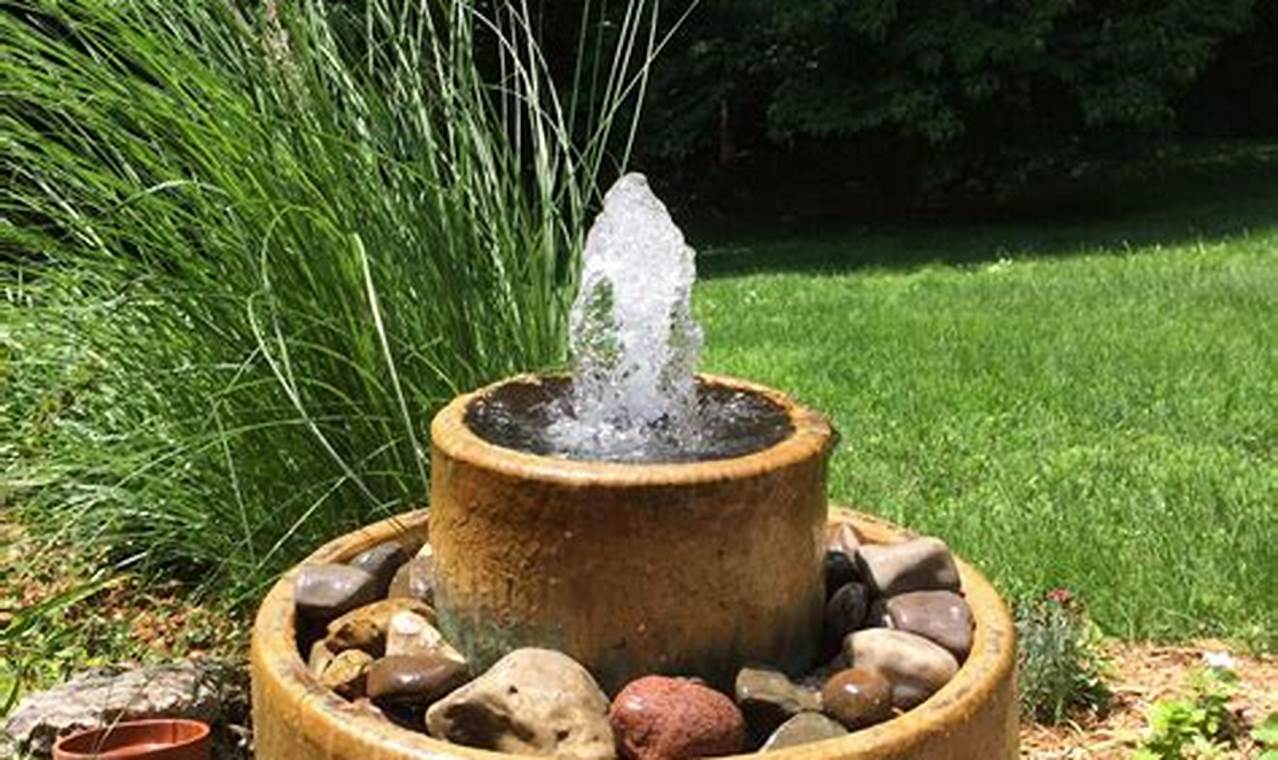 DIY Backyard Fountains: Build Your Own! | The DIY Hub: Creative Crafts, Repairs & Life Hacks