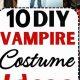 Spooky DIY: Sew a Vampire Dress Costume + Tips | The DIY Hub: Creative Crafts, Repairs & Life Hacks
