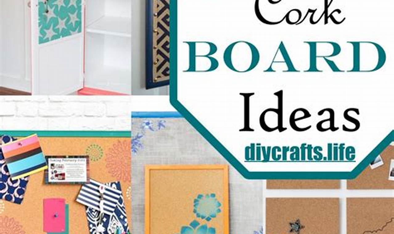 Easy DIY Cork Board Ideas: Create Your Own! | The DIY Hub: Creative Crafts, Repairs & Life Hacks
