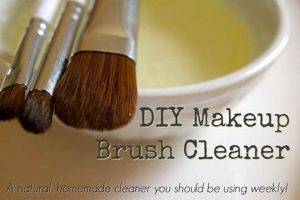 Easy DIY: Makeup Brush Cleaner Recipes (Safe & Cheap!) | The DIY Hub: Creative Crafts, Repairs & Life Hacks