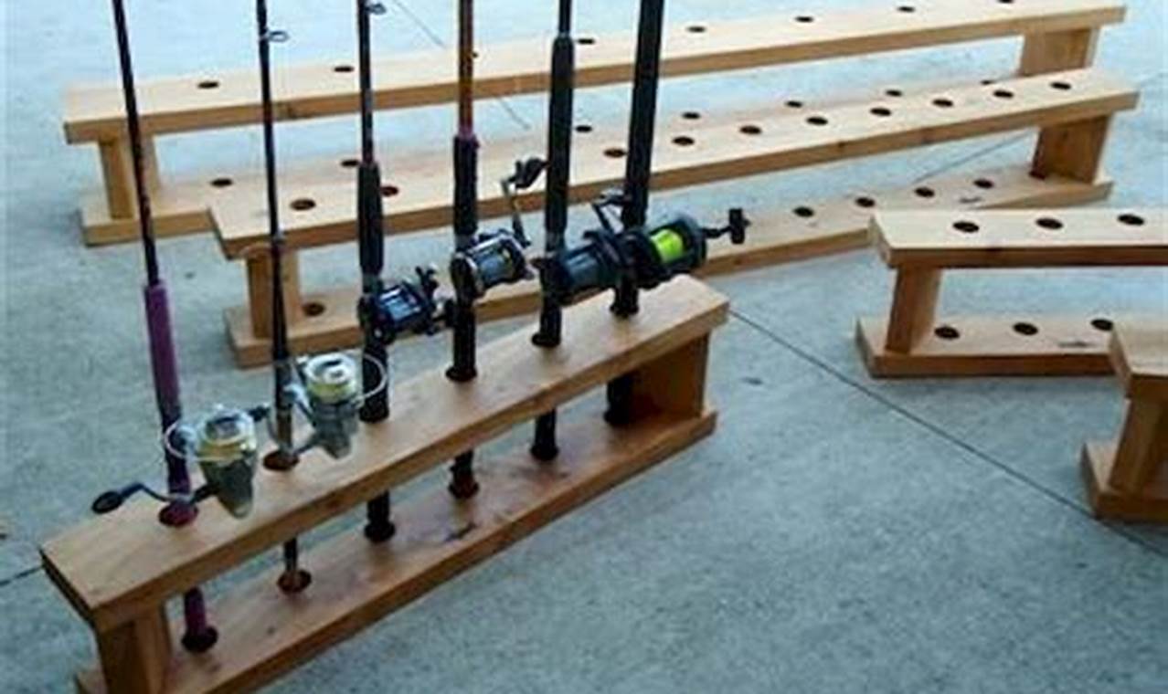DIY Fishing Pole Rack: Build Your Own Easy Storage! | The DIY Hub: Creative Crafts, Repairs & Life Hacks