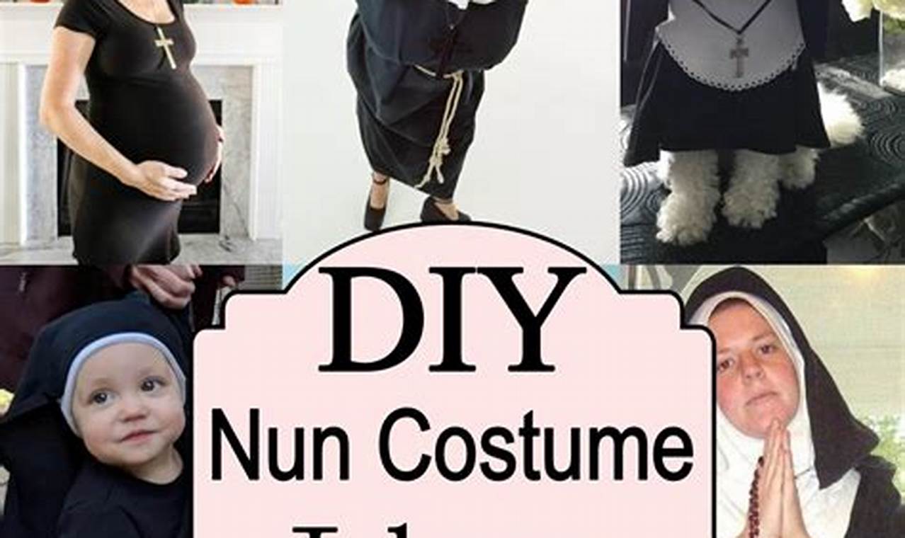 Easy DIY Nun Costume Guide: Habits Made Simple The DIY Hub: Creative Crafts, Repairs & Life Hacks Easy DIY Nun Costume Guide: Habits Made Simple | The DIY Hub: Creative Crafts, Repairs & Life Hacks