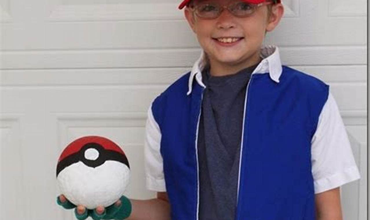 DIY Ash Ketchum Costume: Easy Guide   Best Ideas