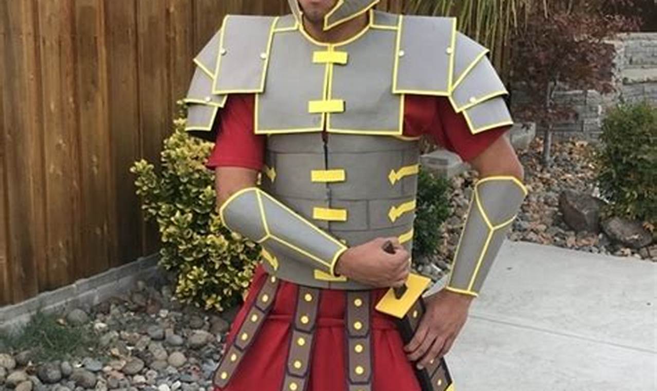 Easy Roman Soldier Costume DIY: Epic Ancient Look The DIY Hub: Creative Crafts, Repairs & Life Hacks Easy Roman Soldier Costume DIY: Epic Ancient Look | The DIY Hub: Creative Crafts, Repairs & Life Hacks