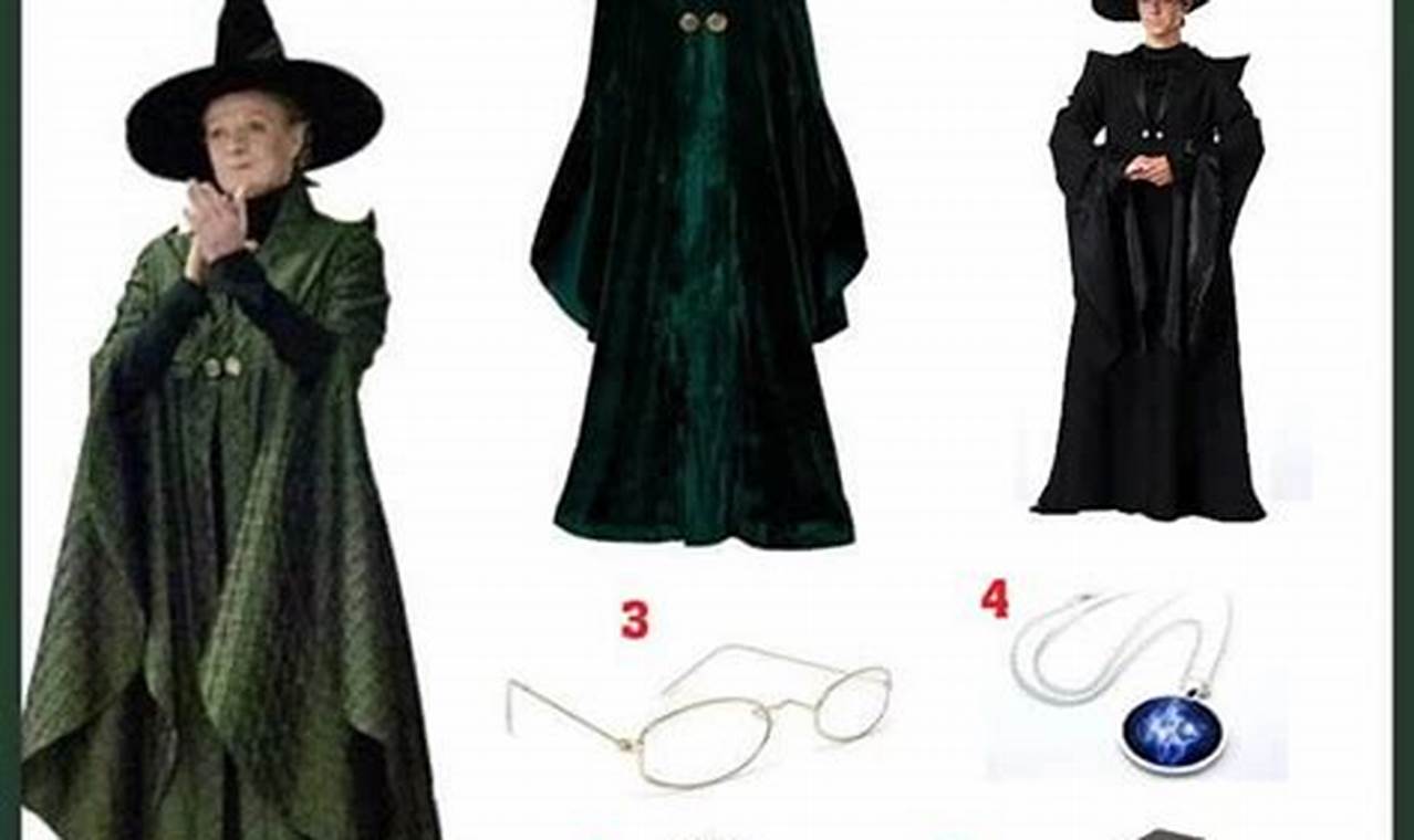 DIY Minerva McGonagall Costume A Magical Guide! — free download