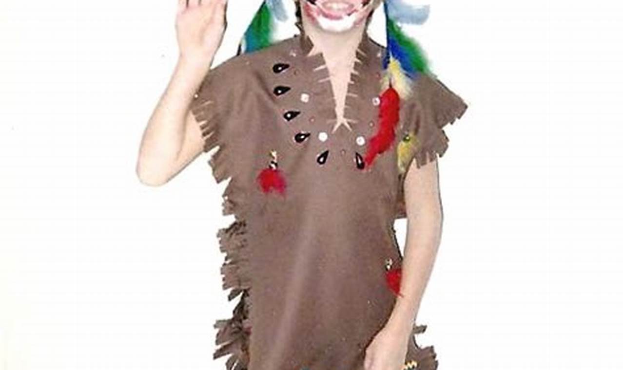 Create a Unique DIY Red Indian Costume Idea + Tips — free download