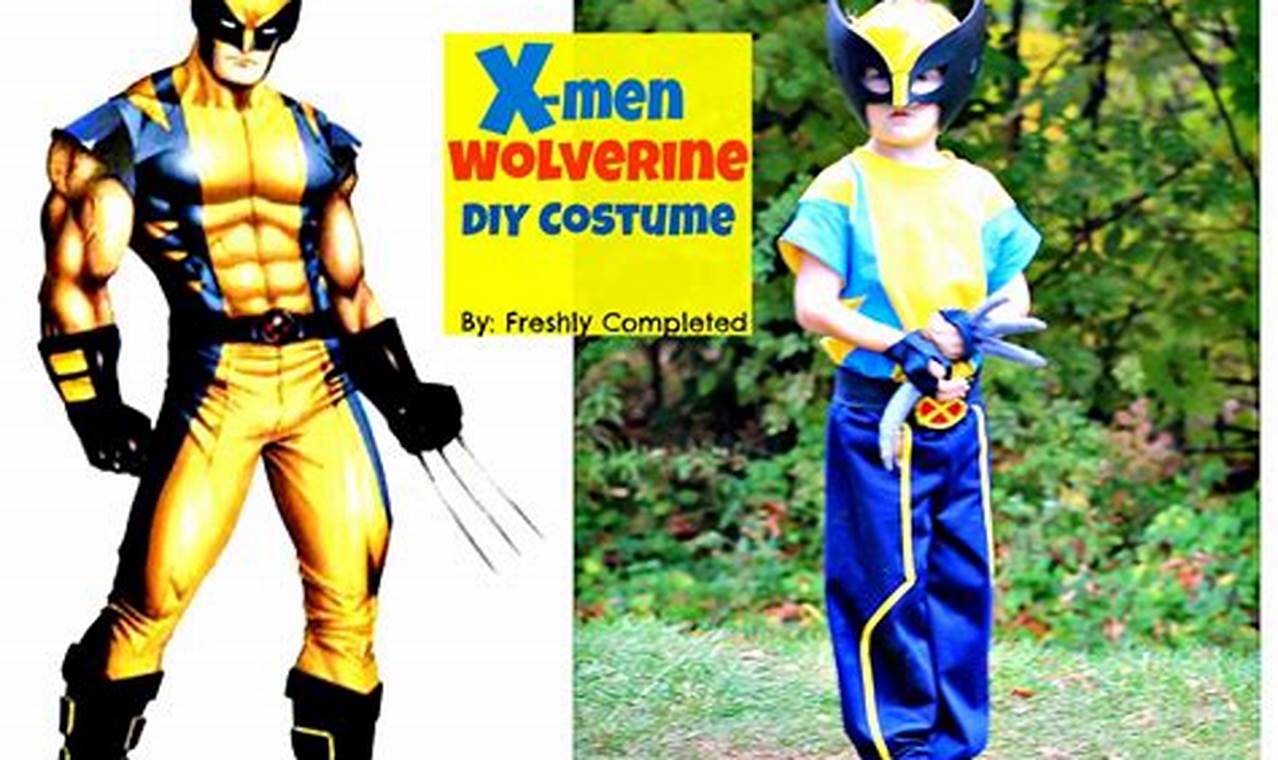 Easy Wolverine Costume DIY Guide: Claws & Suit! | The DIY Hub: Creative Crafts, Repairs & Life Hacks