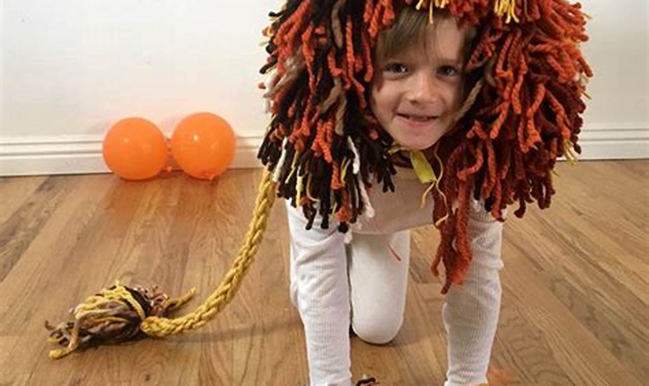 Easy Lion Costume DIY: Roar-some Fun! | The DIY Hub: Creative Crafts, Repairs & Life Hacks