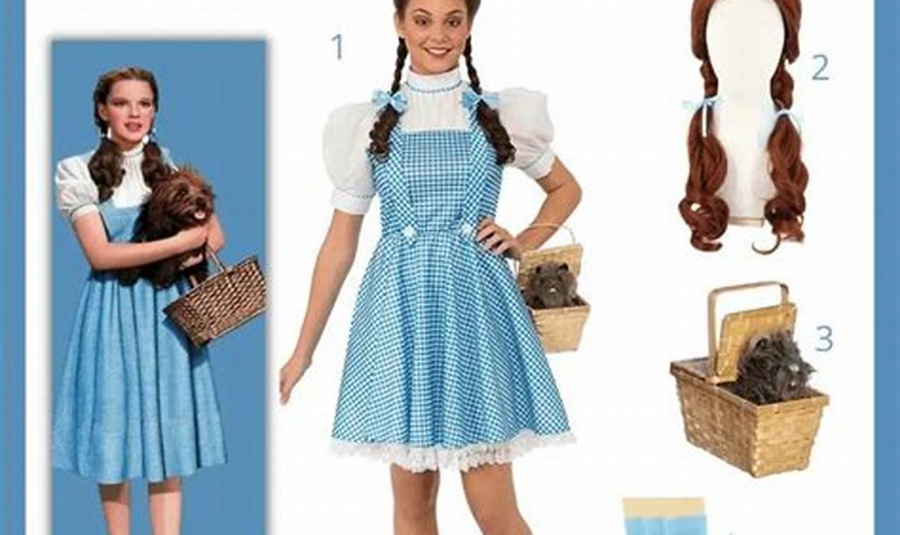 DIY Dorothy Gale Costume: Your Own Wizard of Oz Look! | The DIY Hub: Creative Crafts, Repairs & Life Hacks