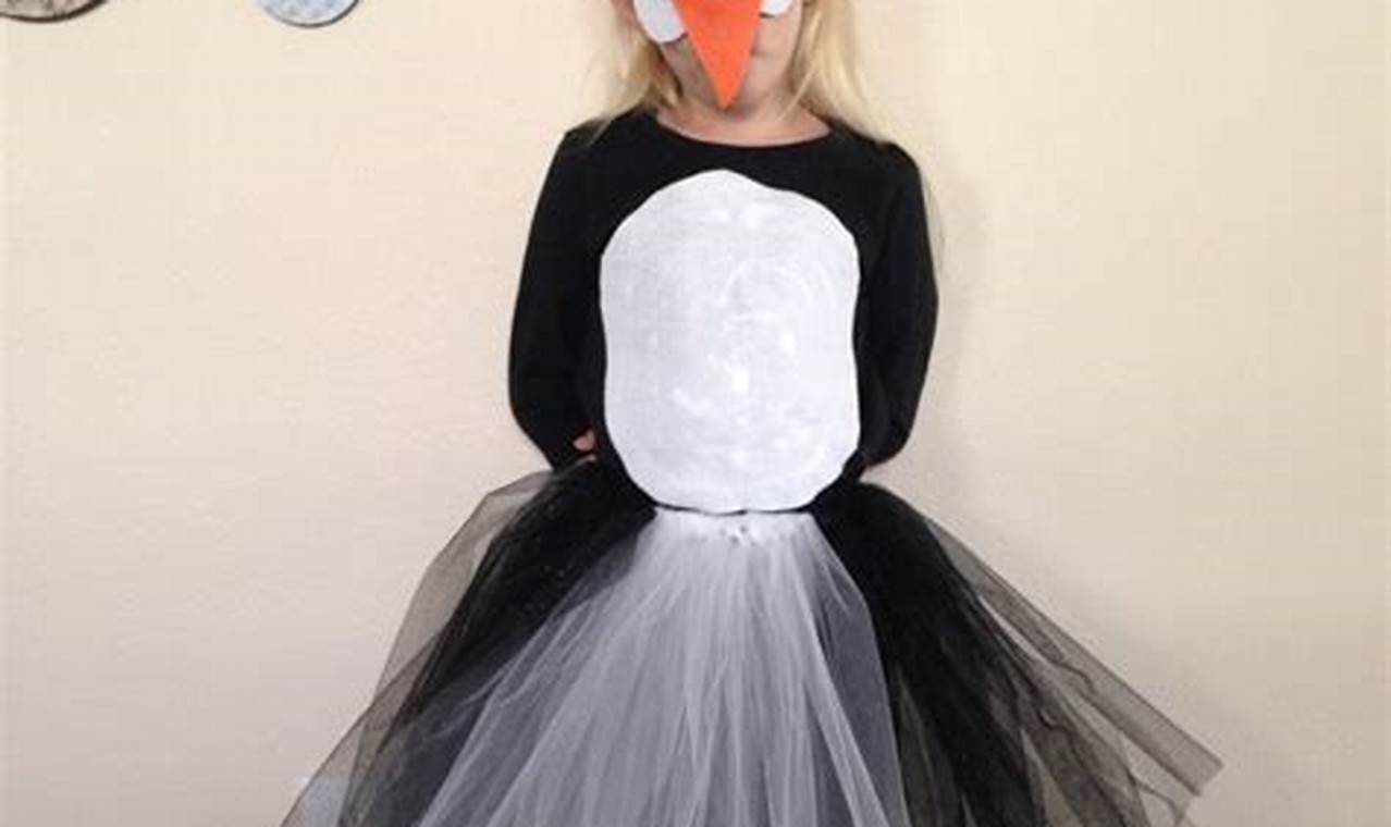 Easy Penguin Costume DIY: Sew Your Own! | The DIY Hub: Creative Crafts, Repairs & Life Hacks