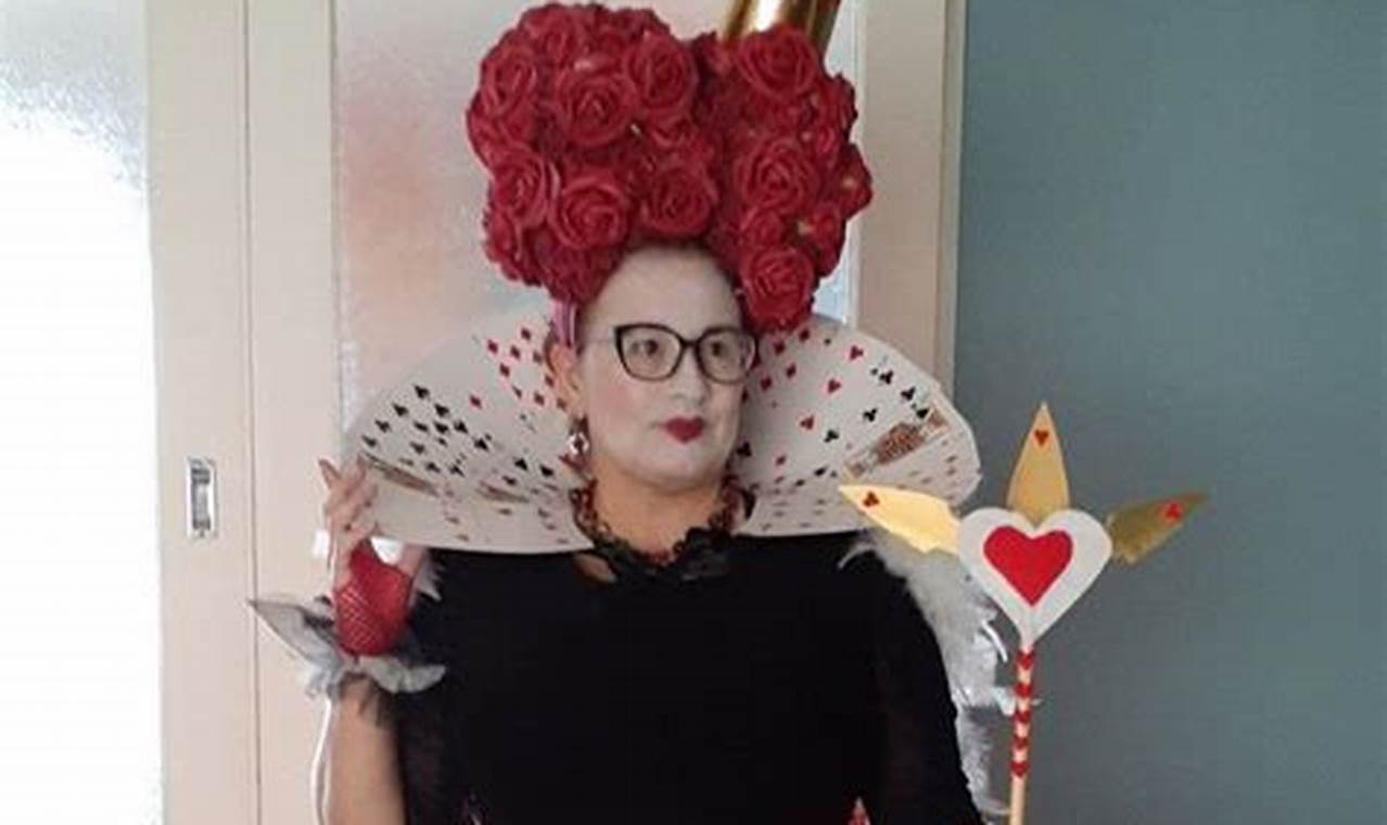 DIY Queen of Hearts Costume: Easy, Creative Ideas! | The DIY Hub: Creative Crafts, Repairs & Life Hacks