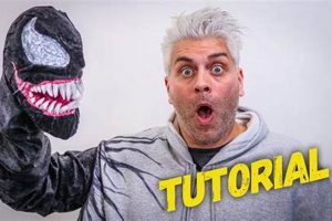 Make a Terrifying DIY Venom Costume: Unleash The Symbiote! | The DIY Hub: Creative Crafts, Repairs & Life Hacks