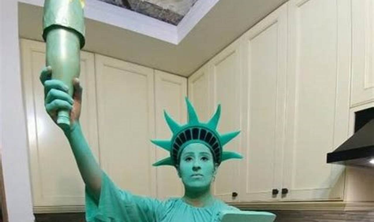 Statue Of Liberty Diy Costume | The DIY Hub: Creative Crafts, Repairs & Life Hacks