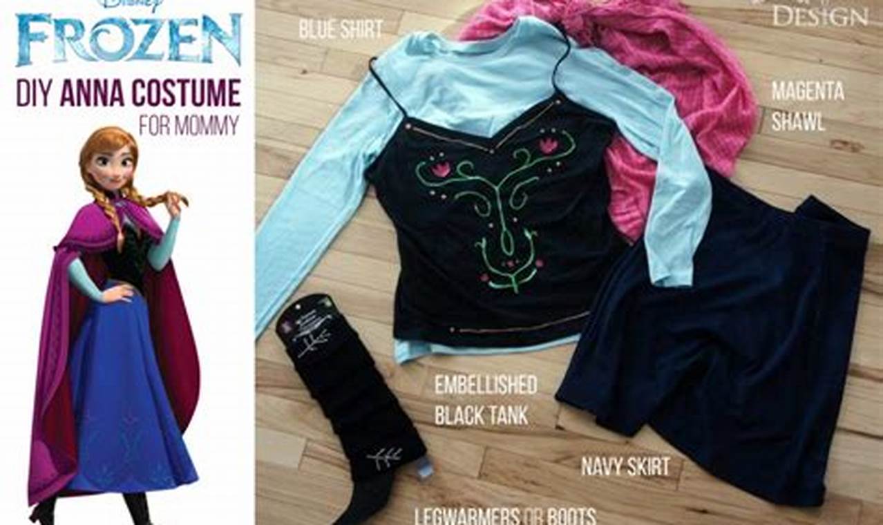 DIY Magic: Anna Frozen Costume Guide + Ideas | The DIY Hub: Creative Crafts, Repairs & Life Hacks