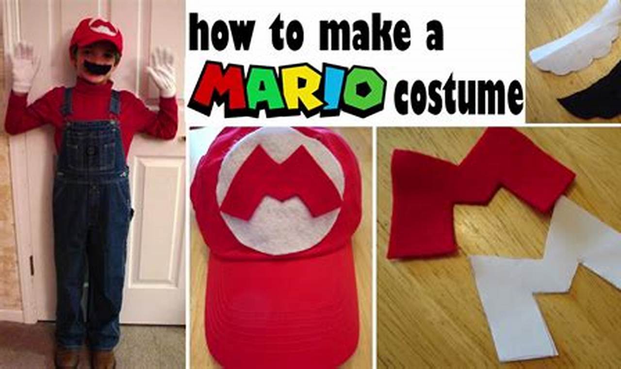 DIY Fun: Last Minute Mario Costume Ideas That'll Wow! | The DIY Hub: Creative Crafts, Repairs & Life Hacks