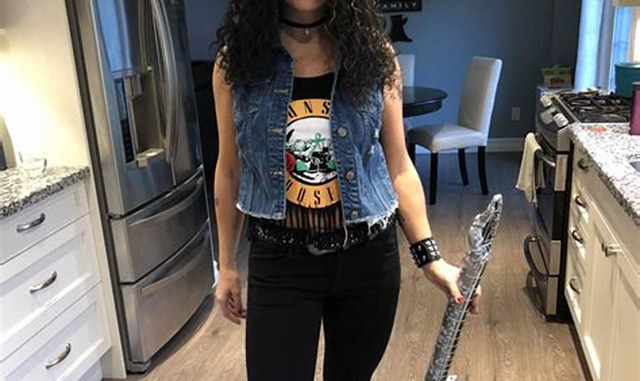 DIY Womens Rockstar Costume: Rockstar Look On A Budget! | The DIY Hub: Creative Crafts, Repairs & Life Hacks