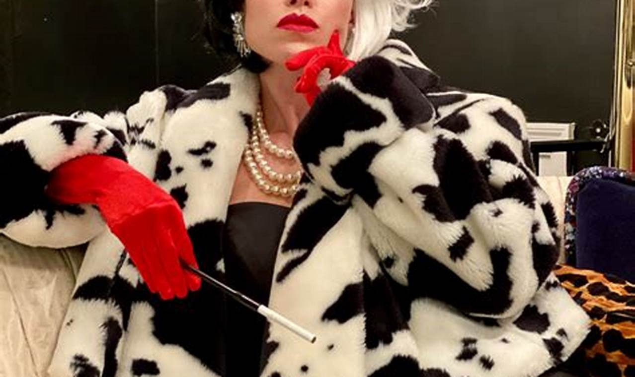 DIY Cruella Deville Costume: Chic & Easy Outfits! | The DIY Hub: Creative Crafts, Repairs & Life Hacks
