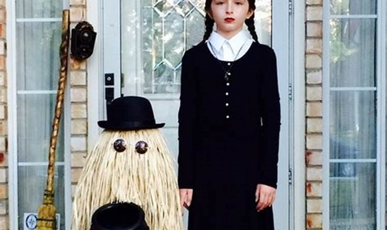 Diy Wednesday Addams Costume