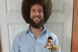 Easy DIY Bob Ross Costume Ideas: Be the Happy Painter! | The DIY Hub: Creative Crafts, Repairs & Life Hacks