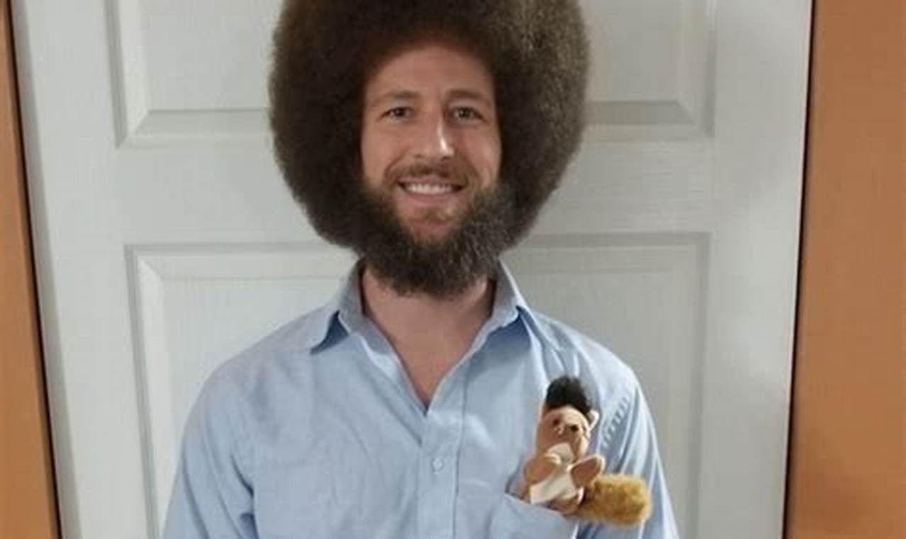 Easy DIY Bob Ross Costume Ideas: Be the Happy Painter! | The DIY Hub: Creative Crafts, Repairs & Life Hacks