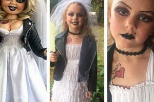 DIY: Bride of Chucky Costume - Scary &amp; Easy! | The DIY Hub: Creative Crafts, Repairs & Life Hacks