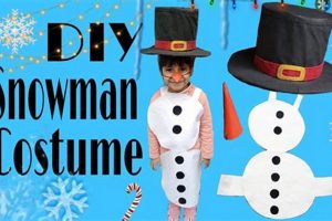 Easy Snowman Costume DIY: A Festive Guide | The DIY Hub: Creative Crafts, Repairs & Life Hacks