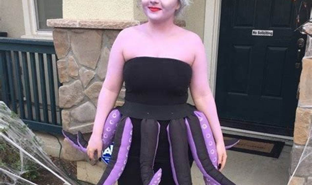 Easy DIY Ursula Costume: Sea Witch Style! | The DIY Hub: Creative Crafts, Repairs & Life Hacks