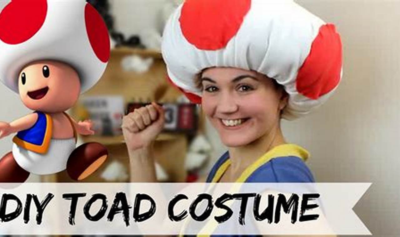 Easy Toad DIY Costume Ideas: Hopping Good Fun! | The DIY Hub: Creative Crafts, Repairs & Life Hacks