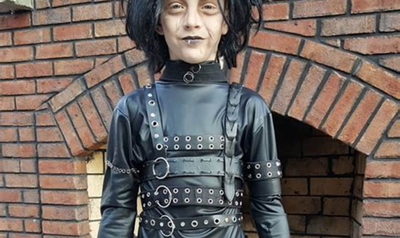 Easy Edward Scissorhands Costume DIY: Spooky &amp; Unique! | The DIY Hub: Creative Crafts, Repairs & Life Hacks