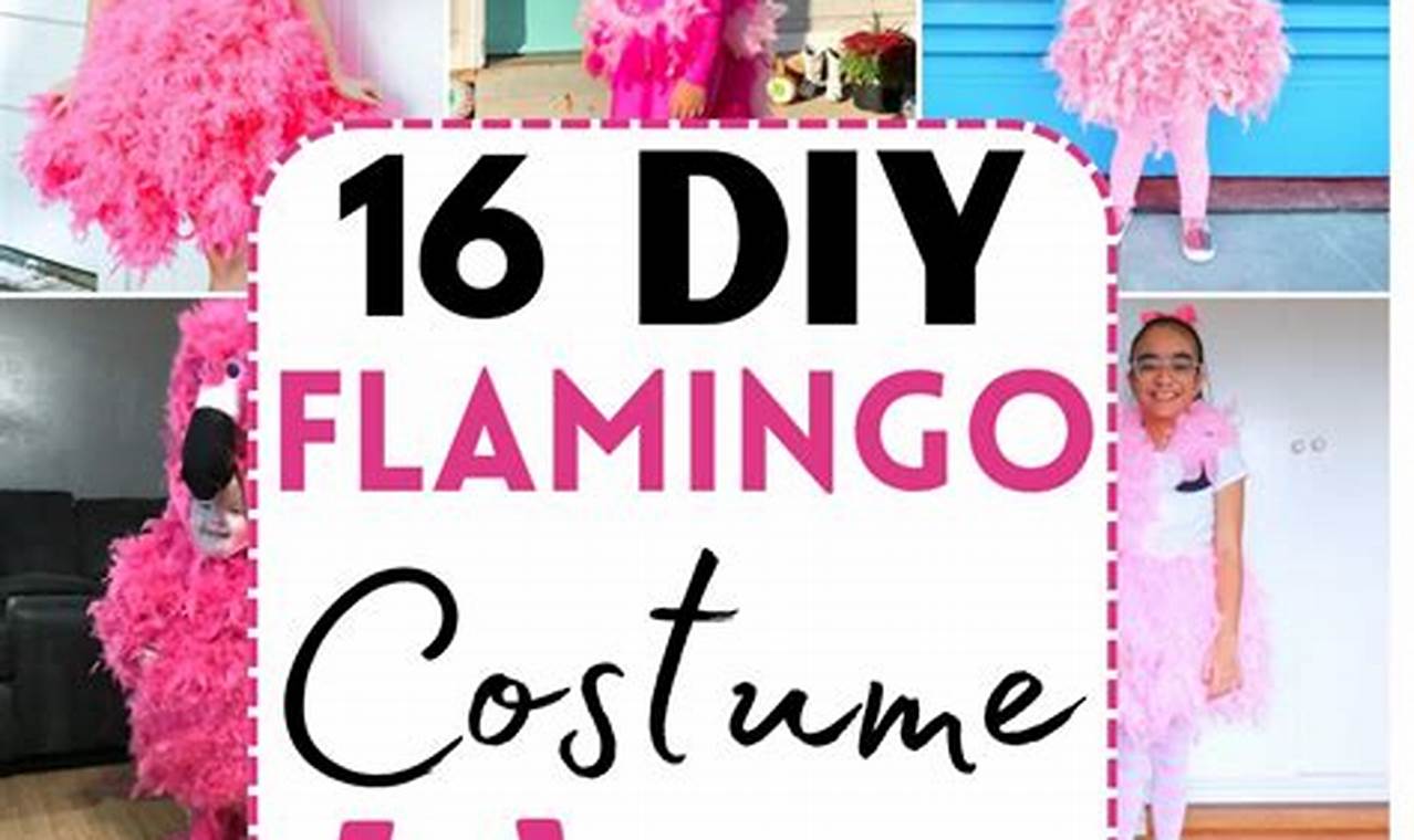 Flamingo Costume Diy | The DIY Hub: Creative Crafts, Repairs & Life Hacks