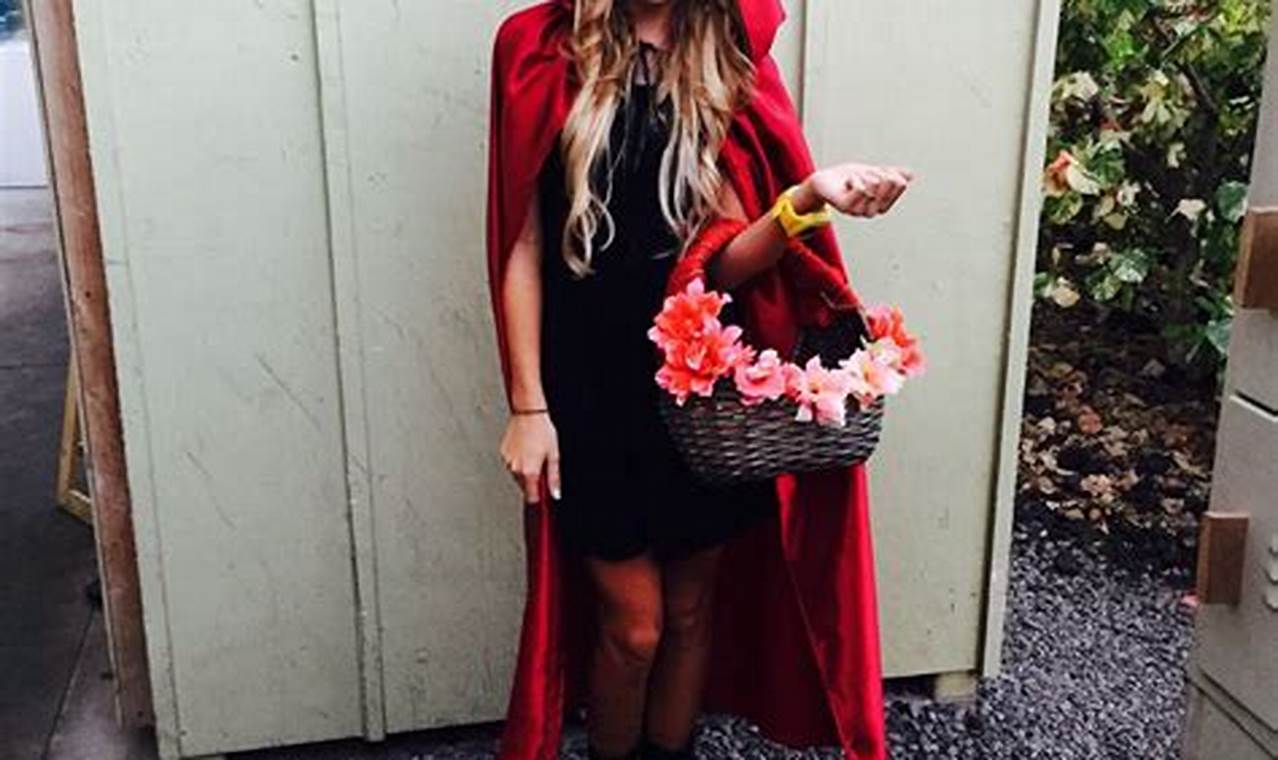 Easy DIY Red Riding Hood Costume Ideas + More! | The DIY Hub: Creative Crafts, Repairs & Life Hacks