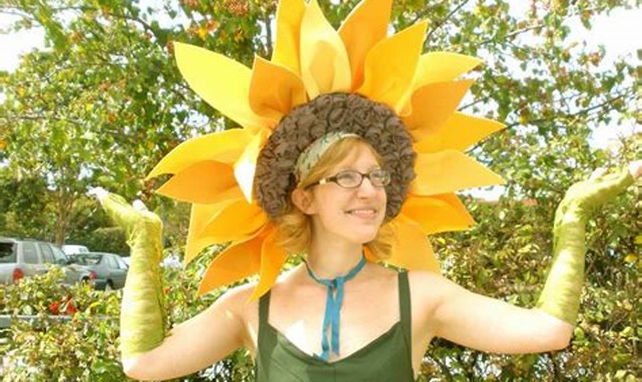 DIY: Easy Sunflower Costume Ideas + Tips | The DIY Hub: Creative Crafts, Repairs & Life Hacks