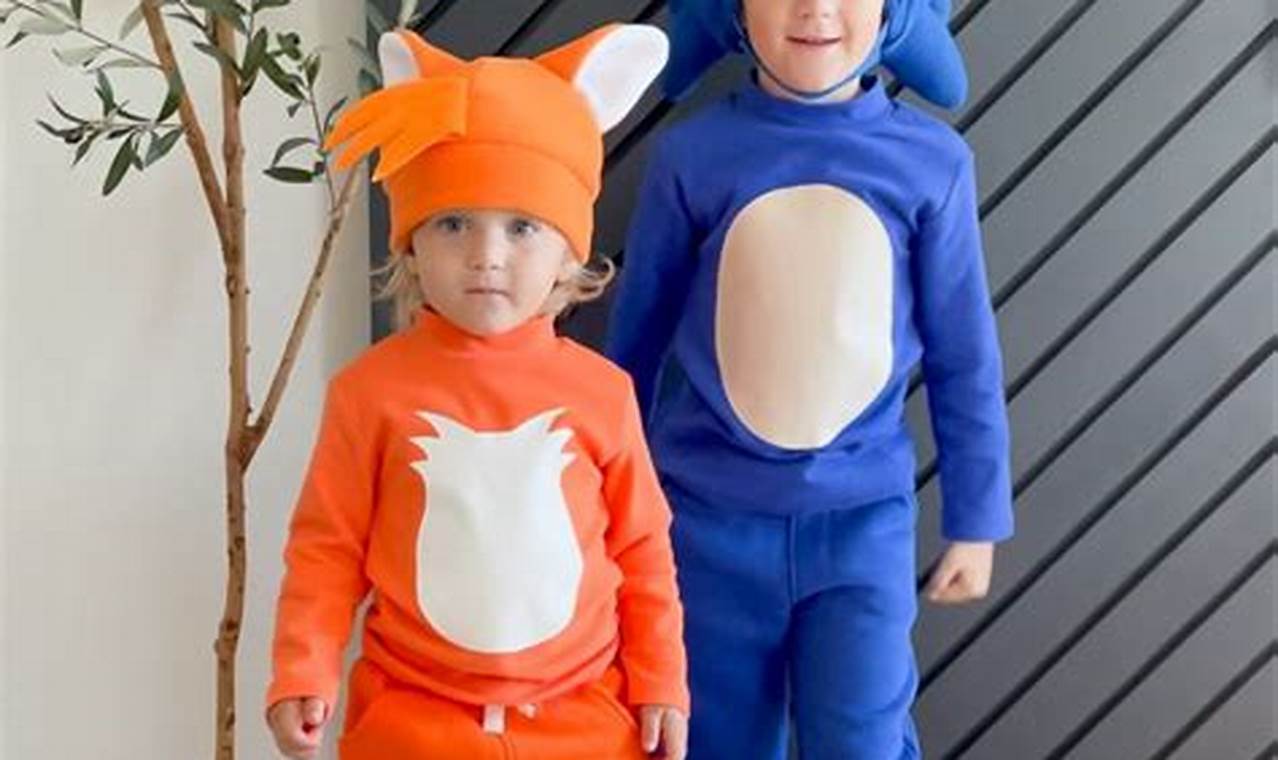 DIY Sonic the Hedgehog Costume: Easy & Fast | The DIY Hub: Creative Crafts, Repairs & Life Hacks