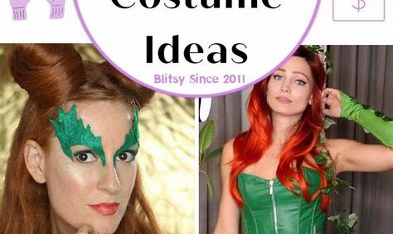 Easy Poison Ivy Costume DIY: Green Goddess Style! The DIY Hub: Creative Crafts, Repairs & Life Hacks Easy Poison Ivy Costume DIY: Green Goddess Style! | The DIY Hub: Creative Crafts, Repairs & Life Hacks