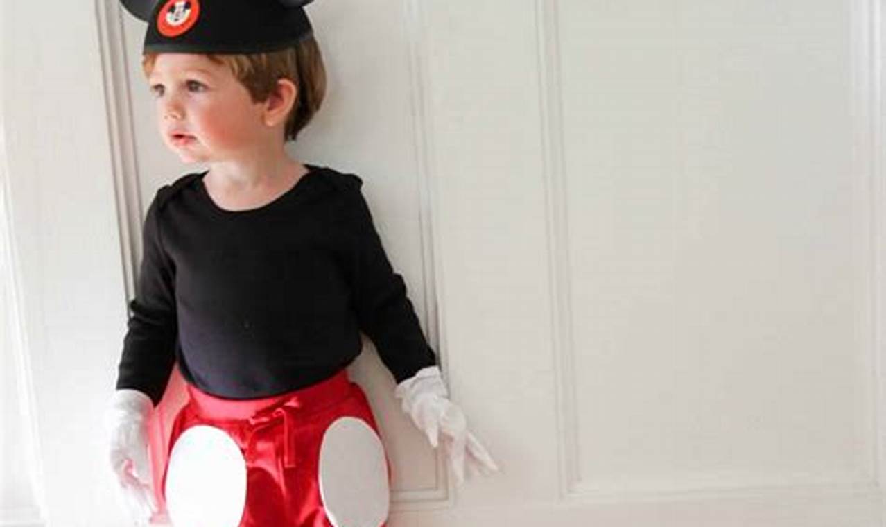 Easy DIY Mickey Mouse Costume: Sew a Fun Outfit! The DIY Hub: Creative Crafts, Repairs & Life Hacks Easy DIY Mickey Mouse Costume: Sew a Fun Outfit! | The DIY Hub: Creative Crafts, Repairs & Life Hacks