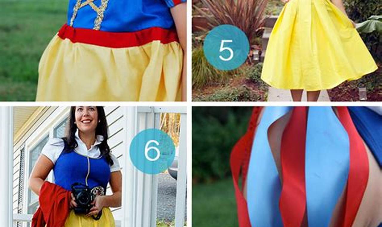 Easy DIY Snow White Costume: Craft Your Own Dress! | The DIY Hub: Creative Crafts, Repairs & Life Hacks