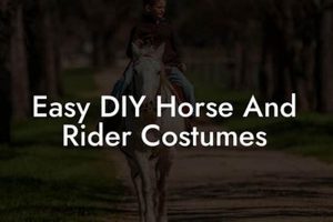 DIY Fun: Easy Horse & Rider Costumes Ideas & More! | The DIY Hub: Creative Crafts, Repairs & Life Hacks