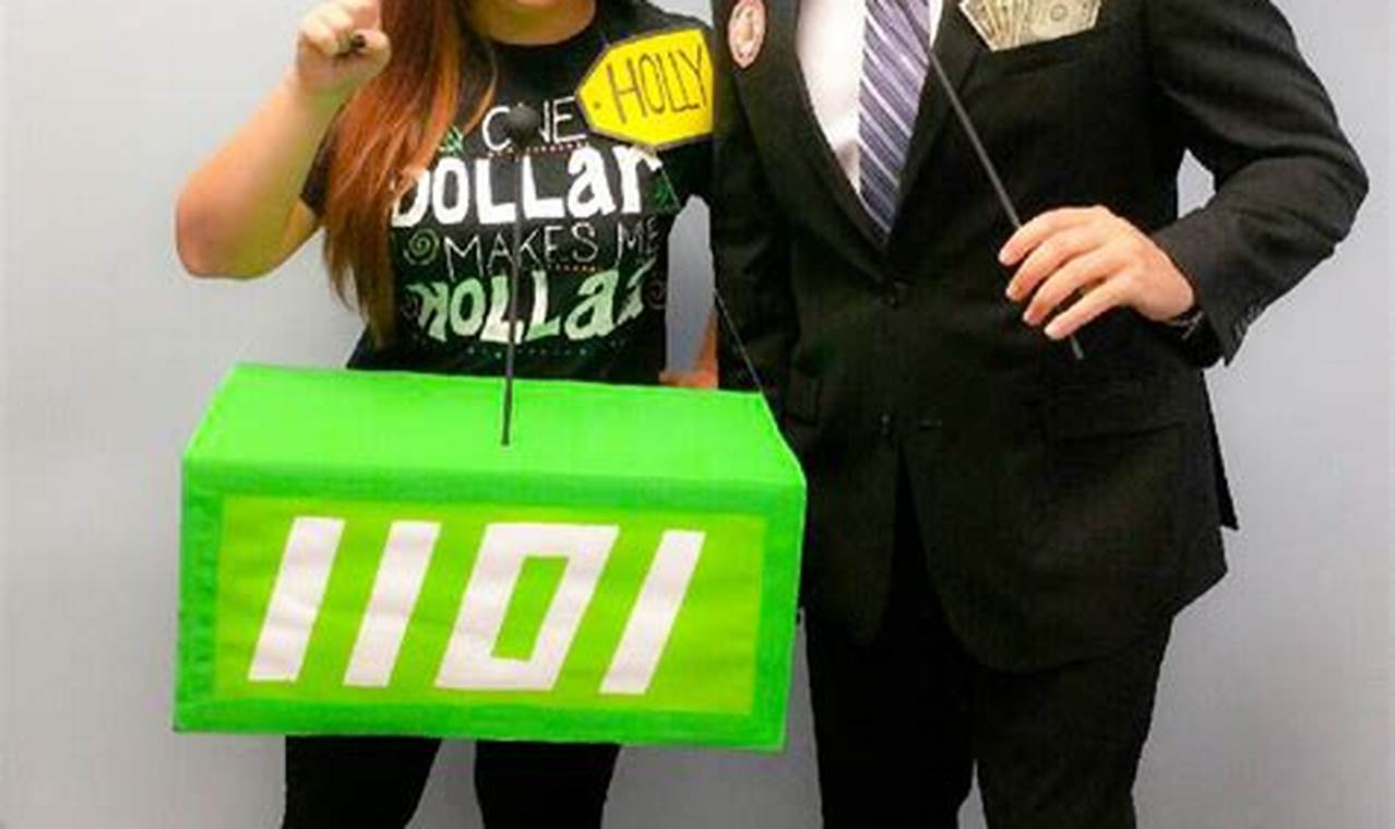 DIY Price is Right Costume: Easy, Fun & Cheap! | The DIY Hub: Creative Crafts, Repairs & Life Hacks