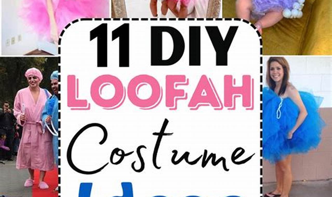Make a DIY Loofah Costume: Easy Steps & Ideas! | The DIY Hub: Creative Crafts, Repairs & Life Hacks