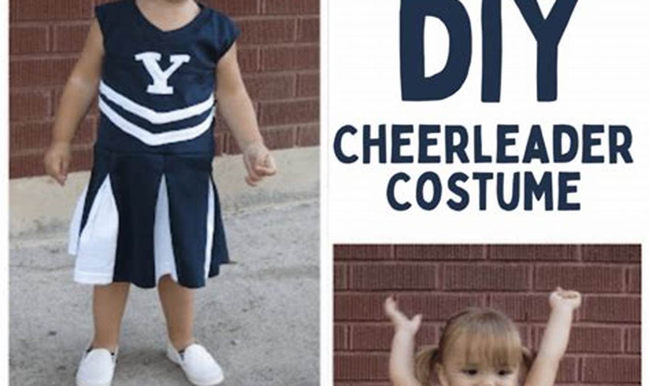 Easy DIY Cheerleader Costume Ideas + Tips & Tricks! | The DIY Hub: Creative Crafts, Repairs & Life Hacks