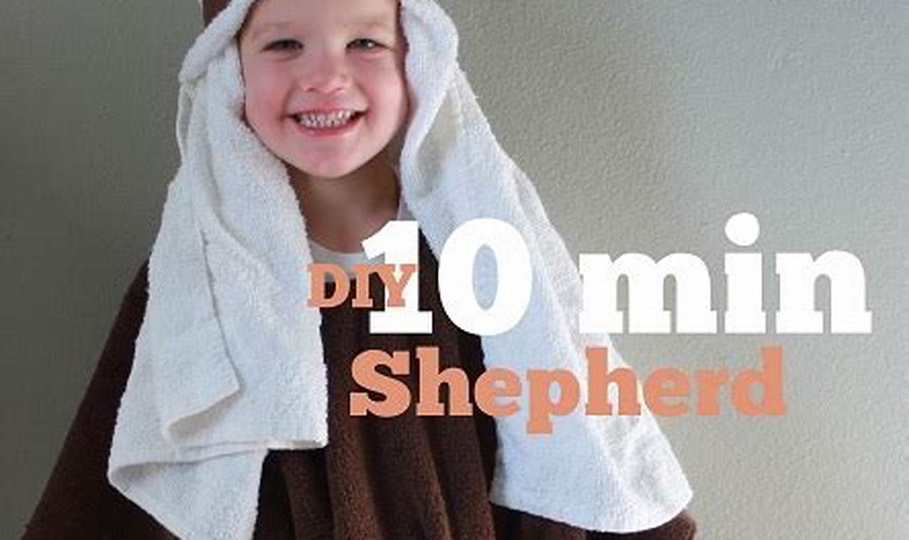 Easy Shepherd Costume DIY Ideas: Dress the Part! | The DIY Hub: Creative Crafts, Repairs & Life Hacks