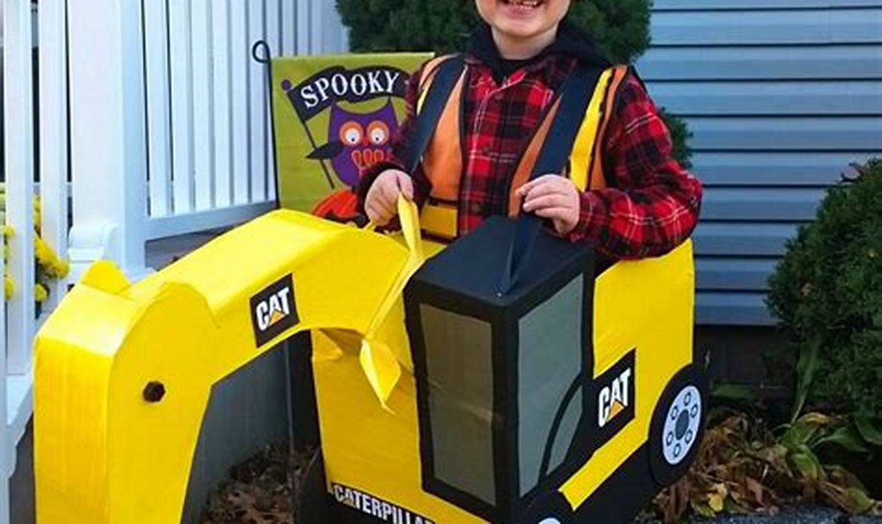 Easy DIY Excavator Costume: Build Your Own! | The DIY Hub: Creative Crafts, Repairs & Life Hacks